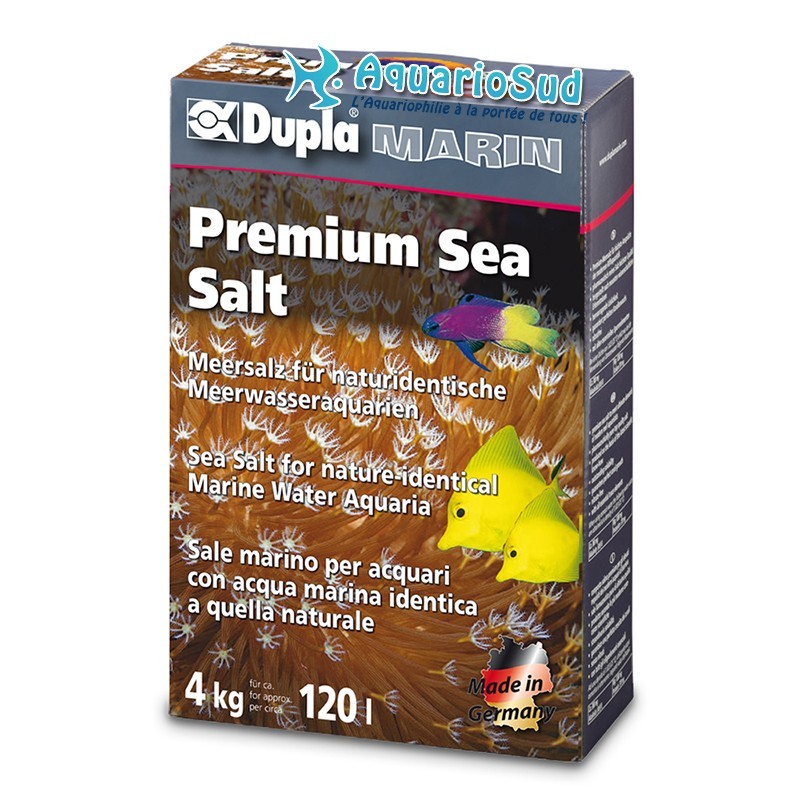 DUPLA Sel Premium pour aquarium récifal - 4 Kg 