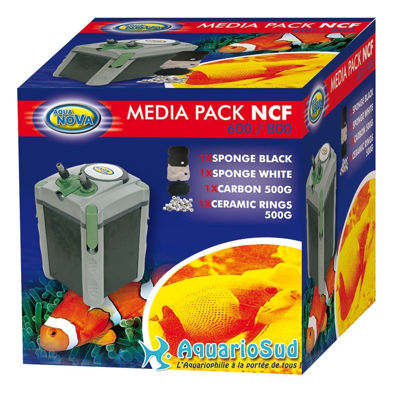 AQUA NOVA Media Pack pour filtre NCF-600/800