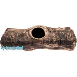 Decoración cerámica AQUA NOVA N-28040, imitación madera será ideal para peces de acuario
