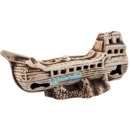 Decoración de acuario - Naufragio de galeón 26x12x10cm