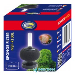 AQUA NOVA Runder Abluftfilter NSF-R100L