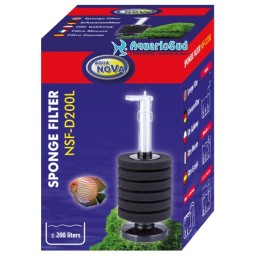 NSF-D200L Abluftfilter mit regulierbarem Auslass für Aquarien bis 200 Liter