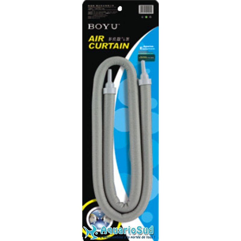 BOYU AC-75 - Diffuseur d'air flexible de 75 cm - Bulleur pour pompe à air d'aquarium BOYU AC-75 - Diffuseur d'air flexible de 75 cm - Bulleur pour pompe à air d'aquarium