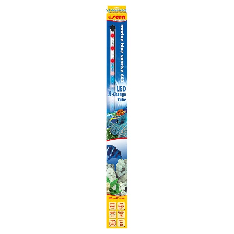 Tubo SERA Led X-Change Azul Marino Sunrise 660 mm Tubo SERA Led X-Change Azul Marino Sunrise 660 mm