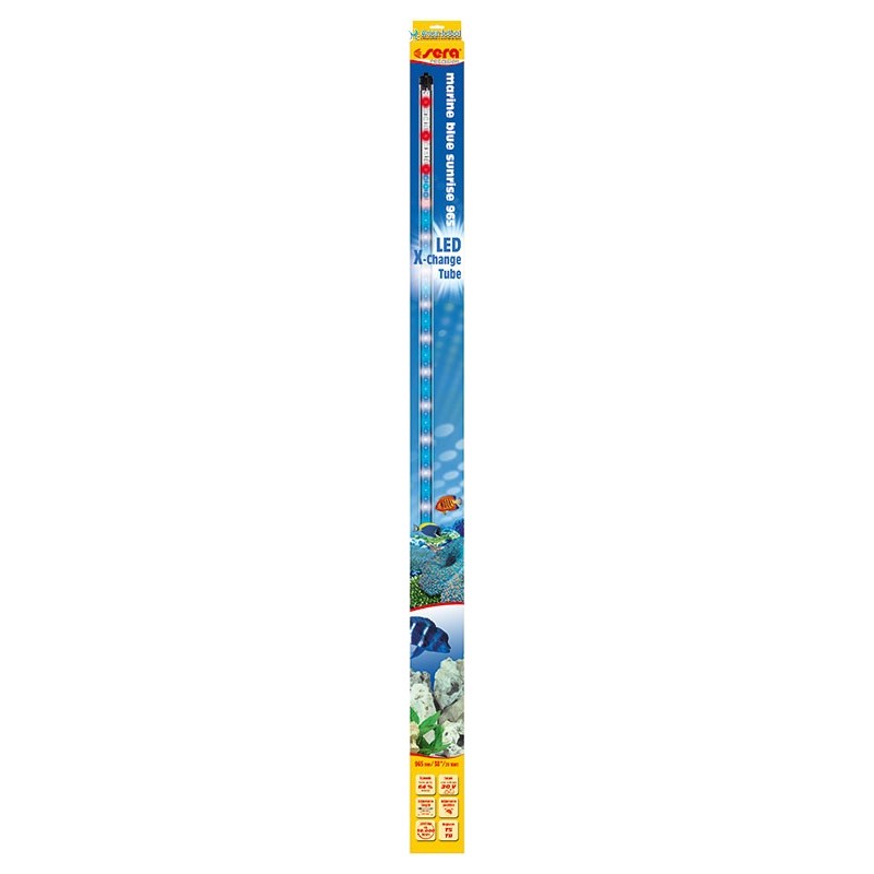 Tubo SERA Led X-Change Azul Marino Sunrise 965 mm 20W Tubo SERA Led X-Change Azul Marino Sunrise 965 mm 20W