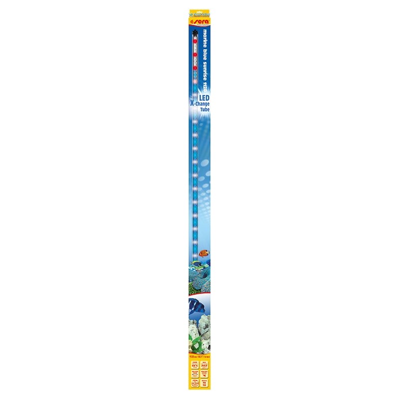 Tubo SERA Led X-Change Azul Marino Sunrise 1120 mm 24W Tubo SERA Led X-Change Azul Marino Sunrise 1120 mm 24W