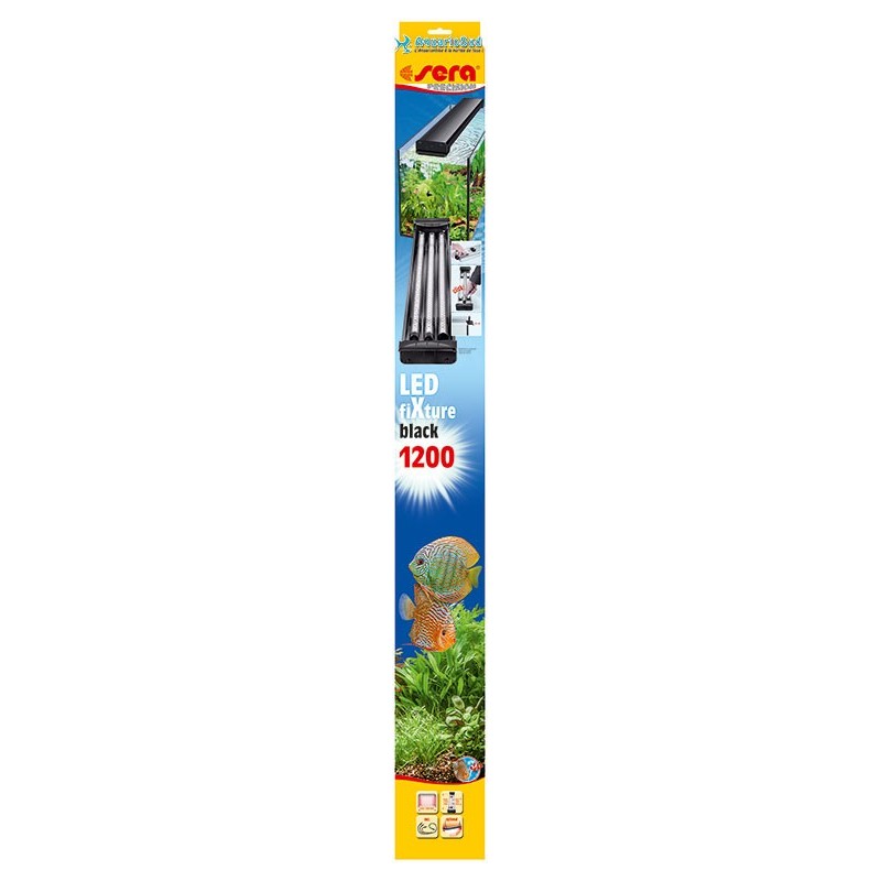 Luminaria LED SERA 1200 negra Luminaria LED SERA 1200 negra