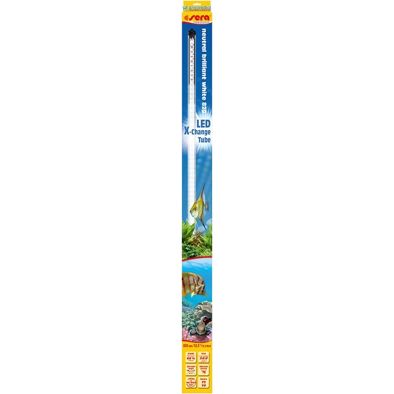Tubo SERA Led X-Change Blanco Neutro Brillante 820 mm 12,3 W Tubo SERA Led X-Change Blanco Neutro Brillante 820 mm 12,3 W