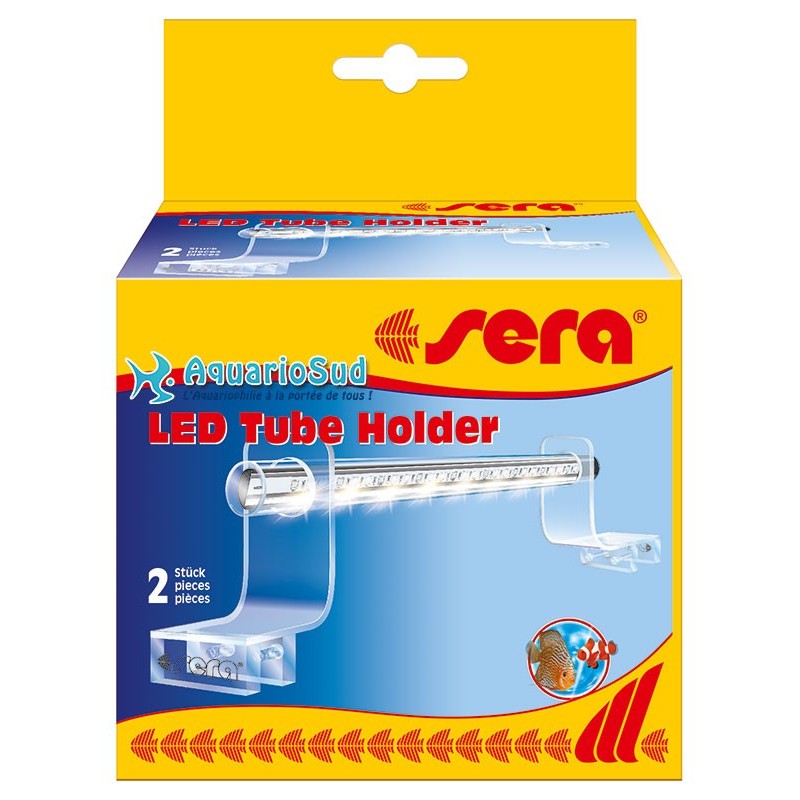 SERA Led Tube Holder Clear - éclairage aquarium