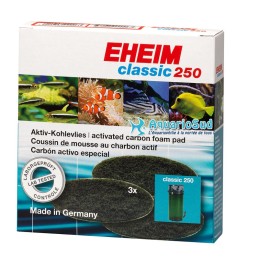 EHEIM Aktivkohleschaum für Classic 250 Filter - 3er-Pack