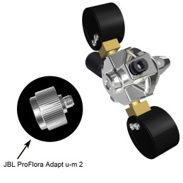 JBL ProFlora Adapt u-m 2 : Adaptateur pour conversion des bouteilles à usage unique aux bouteilles rechargeables