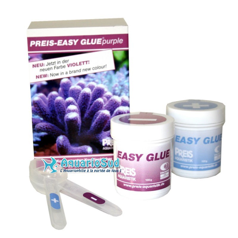 PREIS Easy Glue Purple - Colle à 2 composants pour corail