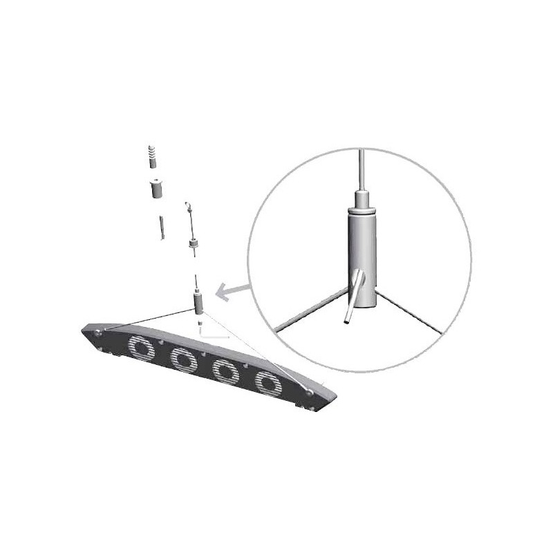 AQUA MEDIC Aquafit 2 cavi di sospensione AQUA MEDIC Aquafit 2 cavi di sospensione