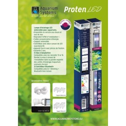 SISTEMAS DE ACUARIO Proten Led Agua Dulce 10W - Ext. 25 a 45cm