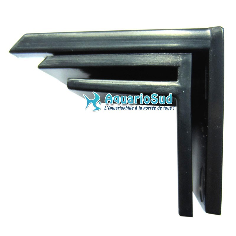 AQUA MEDIC Combfix | Set di 6 staffe nere per fissare il pettine di troppo pieno Comb 50 ai bordi del troppo pieno AQUA MEDIC Combfix | Set di 6 staffe nere per fissare il pettine di troppo pieno Comb 50 ai bordi del troppo pieno