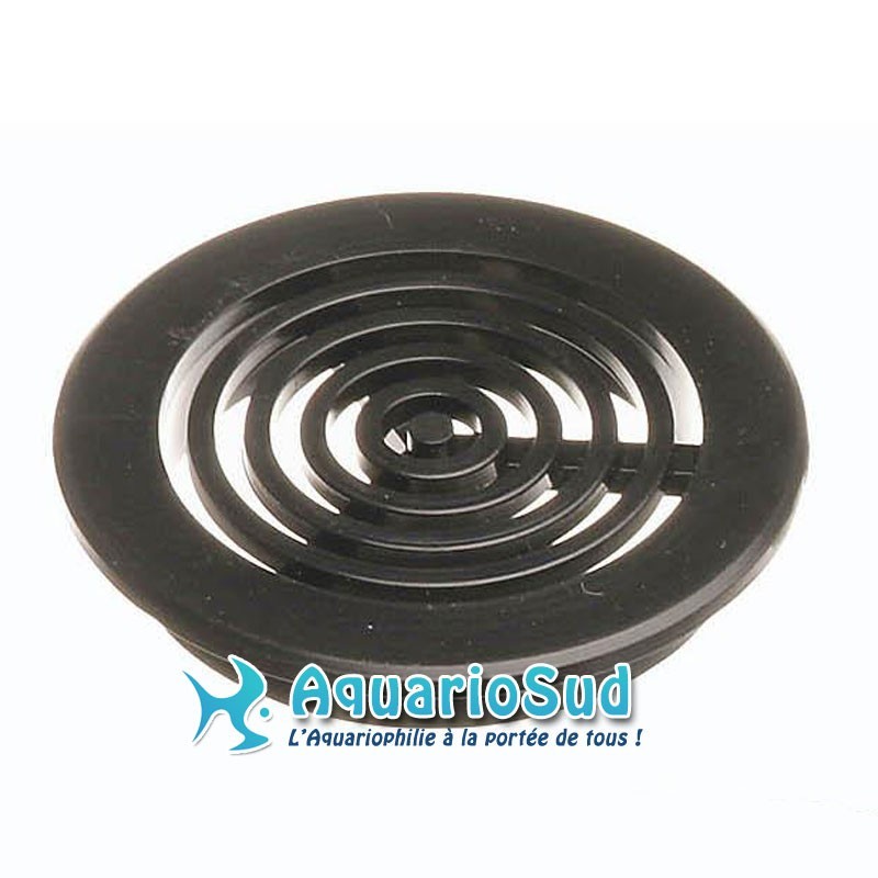 AQUA MEDIC Grille Ronde Noire - 40 mm