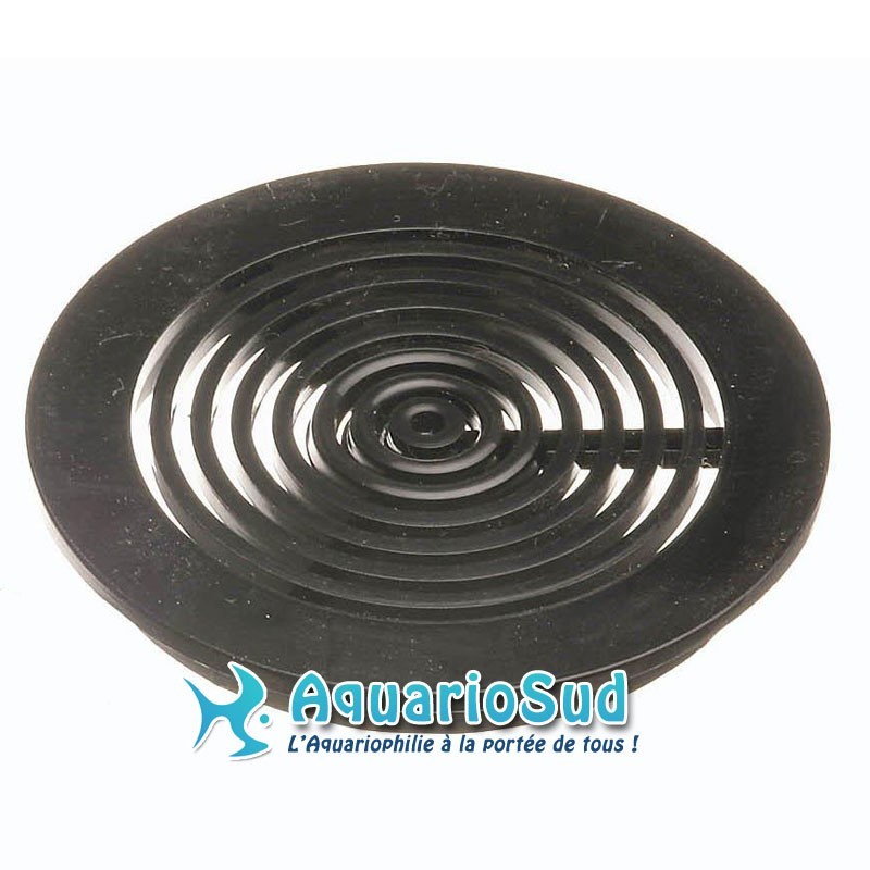 AQUA MEDIC Grille Ronde Noire - 63 mm