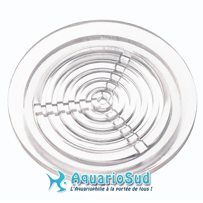Griglia rotonda AQUA MEDIC Ø 50 mm - Colore trasparente - Venduta singolarmente Griglia rotonda AQUA MEDIC Ø 50 mm - Colore trasparente - Venduta singolarmente