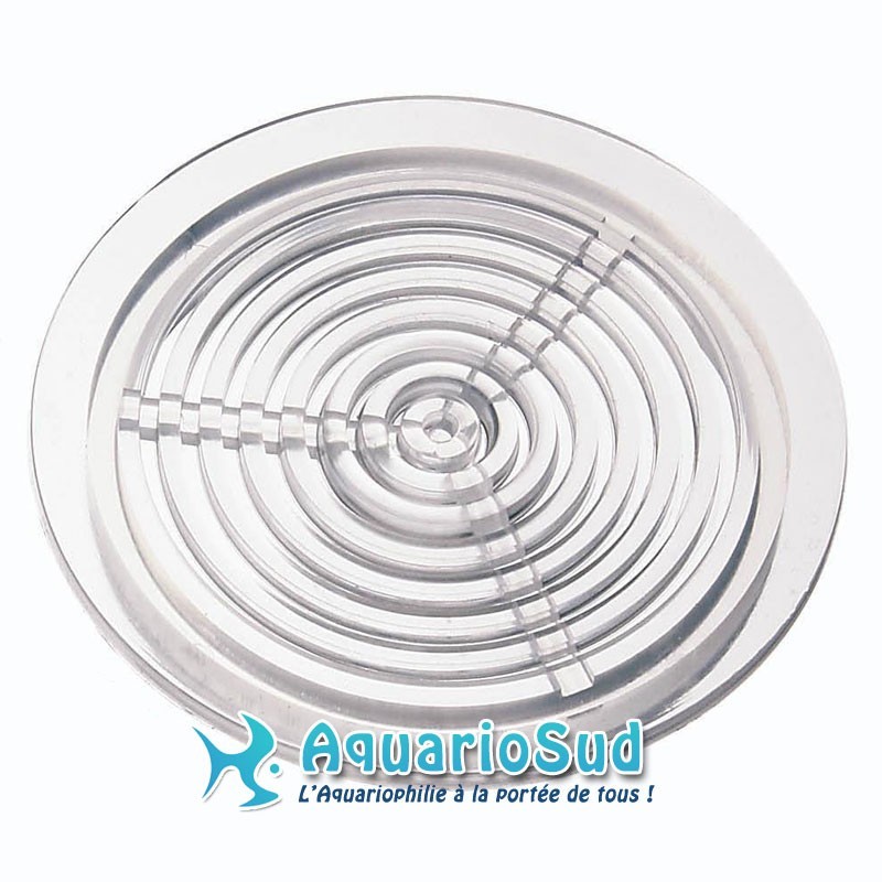 AQUA MEDIC Grille Ronde Transparente - 63 mm