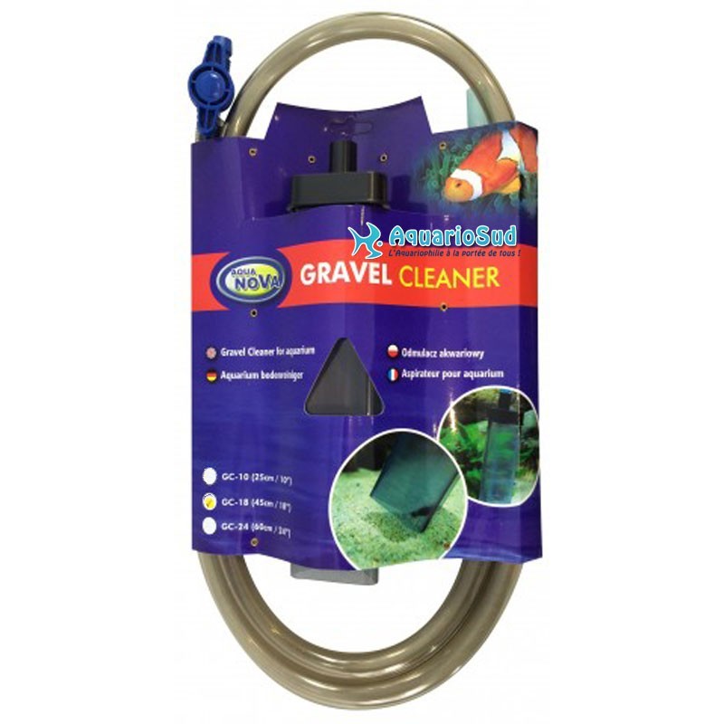 AQUA NOVA Cloche de nettoyage pour aquarium - 45 cm