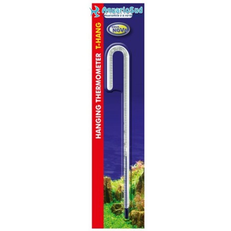 AQUA NOVA T-HANG L : Thermomètre pour aquarium à suspendre - taille L