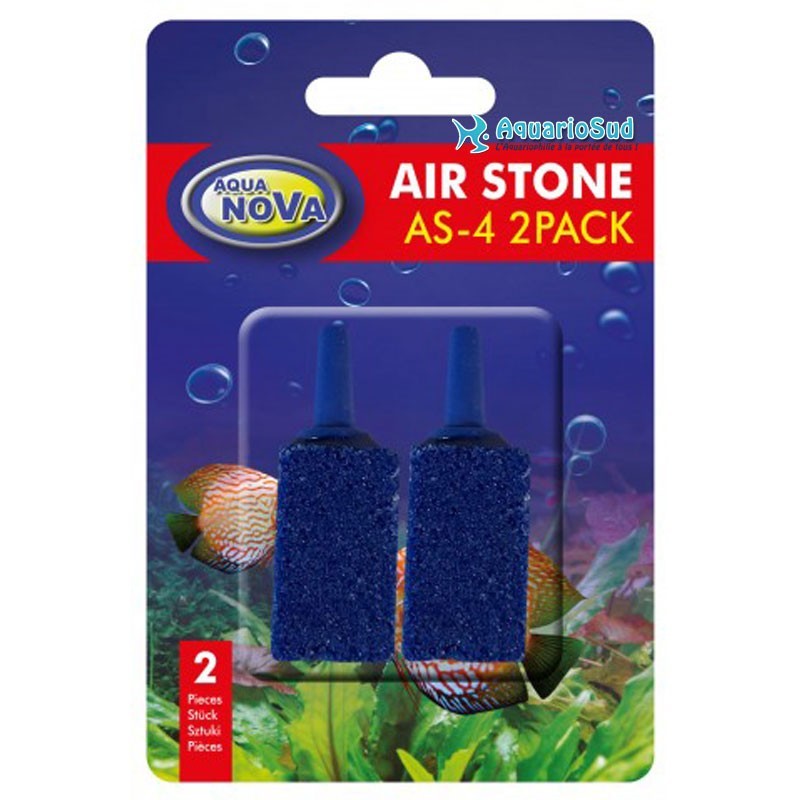 AQUA NOVA Diffuseur à air cubique 25x15x15 mm - Lot de 2