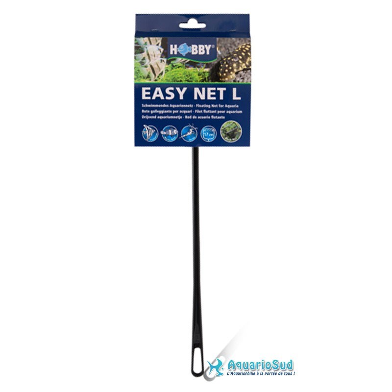 HOBBY Easy Net L -  Epuisette flottante de 17 cm