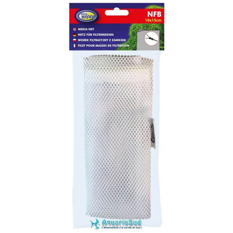 AQUA NOVA Filet de filtration 10x15 cm