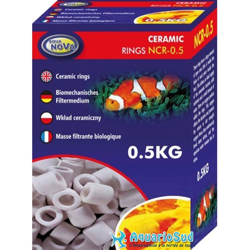 Filtración cerámica AQUA NOVA 500 gr Filtración cerámica AQUA NOVA 500 gr