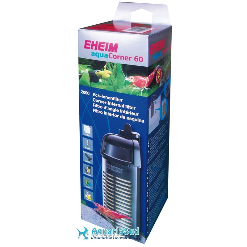 EHEIM AquaCorner 60 - Filtre interne pour aquarium jusqu'à 60 litres