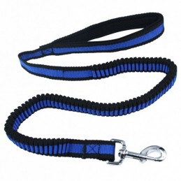 Laisse extensible pour chien DOG LIFE STYLE BUNGEE - Colori Bleu