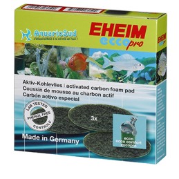 EHEIM Coussins de charbon actif pour Filtre EHEIM Ecco