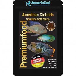 DISCUSFOOD American Cichlids Spirulina Pearls