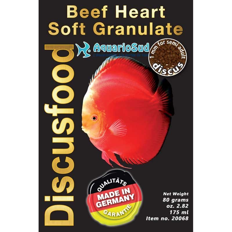 DISCUSFOOD Beef Heart Granluat Soft - 80gr