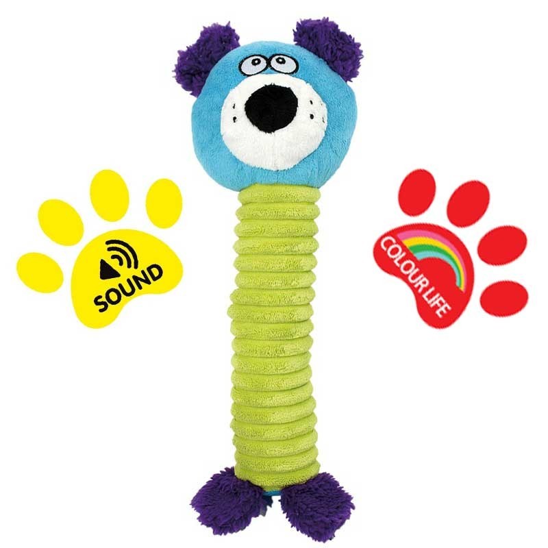 DOG LIFE STYLE Peluche chien long cou 20cm