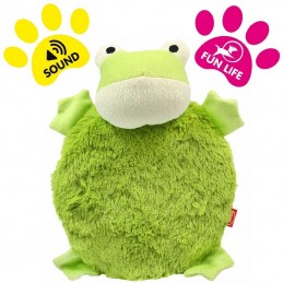 DOG LIFE STYLE Peluche Grenouille
