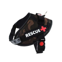 Harnais RESCUE Plus, camouflage pour chien