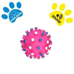 DOG LIFE STYLE Balle sonore à picots DOG LIFE STYLE Balle sonore à picots