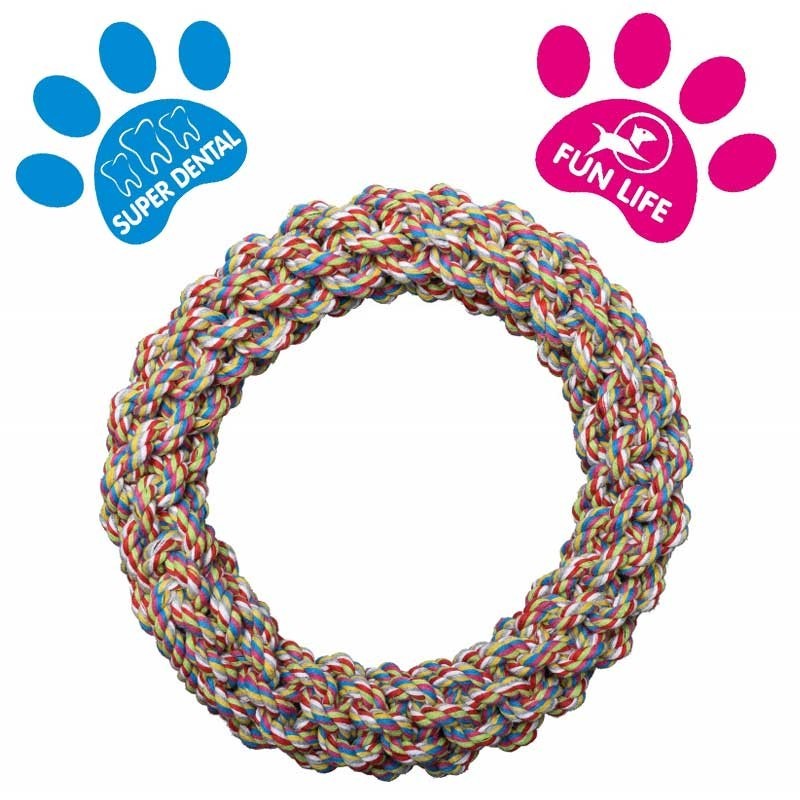 DOG LIFE STYLE Corde épaisse tressée Ø 25cm