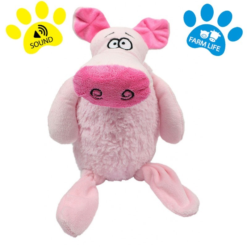 DOG LIFE STYLE Peluche Sonore Cochon DOG LIFE STYLE Peluche Sonore Cochon