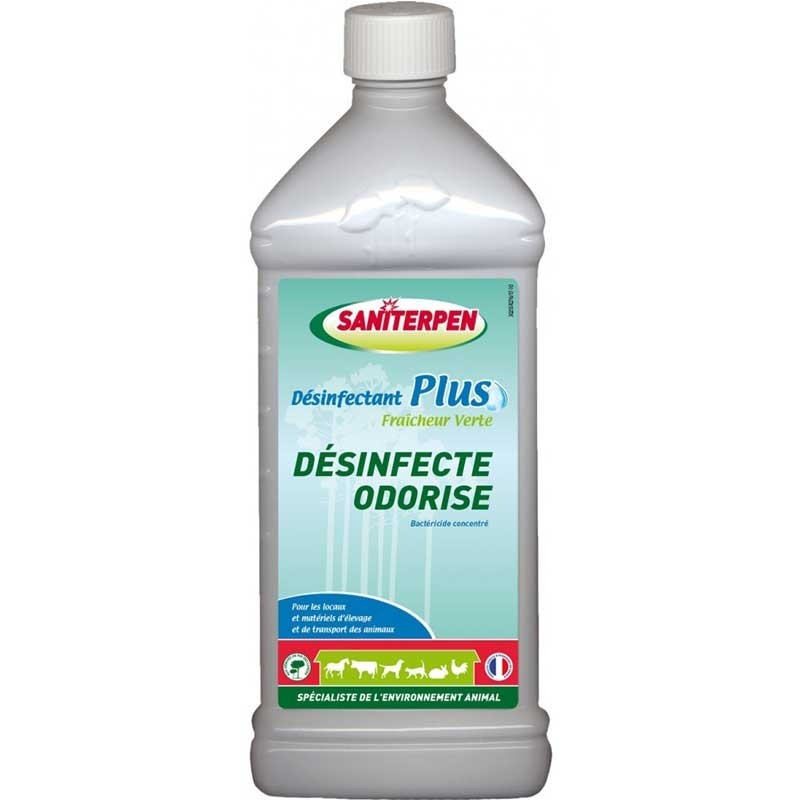 SANITERPEN Désinfectant Plus - Fraicheur Verte