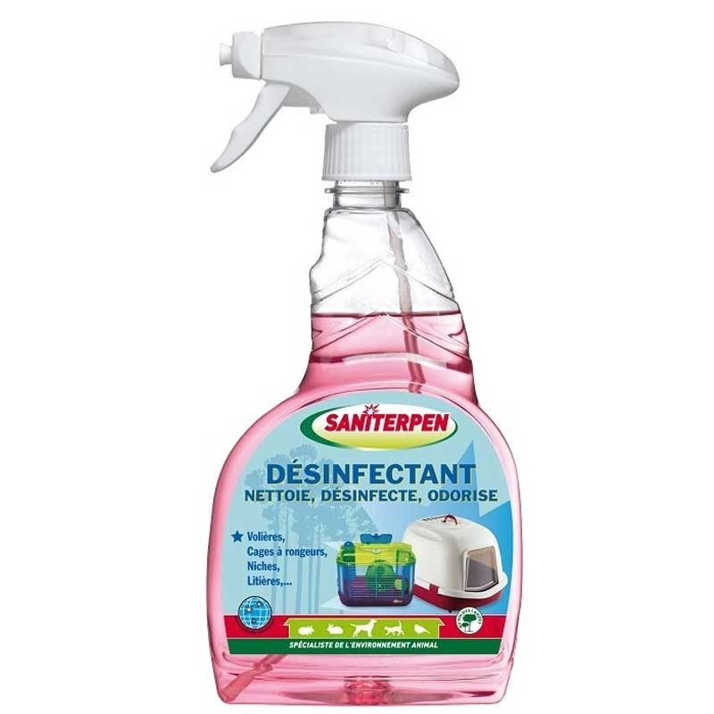 SANITERPEN - Désinfectant Plus Fraicheur Verte 5L. Bactéricide