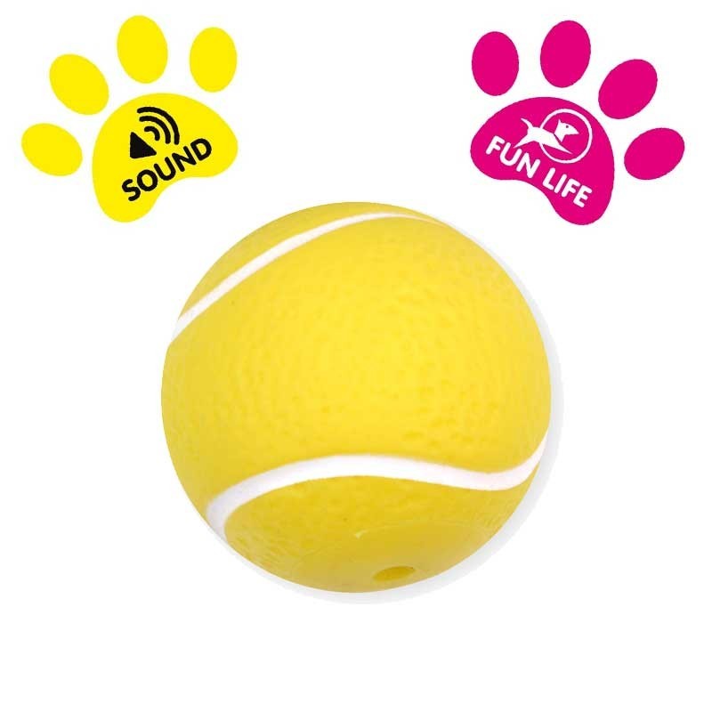 jeu résistant balle de tennis KONG pour chien