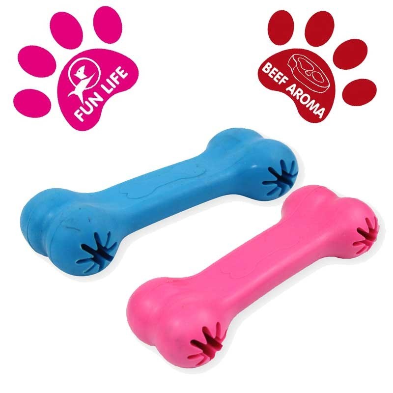 DOG LIFE STYLE Snack bone 11cm - Arôme boeuf