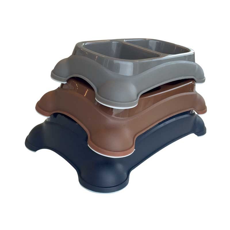 MPETS Bol Simple Plastique pour Chien - Coloris divers MPETS Bol Simple Plastique pour Chien - Coloris divers