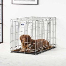 SAVIC Cage pliable Dog Résidence 107 cm - Finition martelée