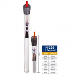 HOPAR H-229 - Chauffage pour aquarium