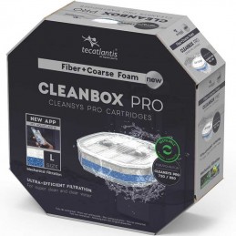 AQUATLANTIS CleanBox Pro Fiber + Coarse Foam - Taille L