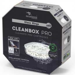 AQUATLANTIS CleanBox Pro Glass Rings - Taille L