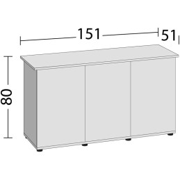 Gabinete negro JUWEL SBX Rio 400/450